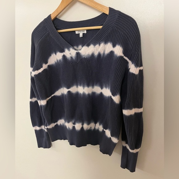 Johnny Was Tie Dye Pullover Knit Sweater Indigo M - Picture 7 of 14